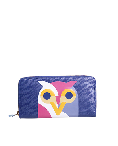 Louis Vuitton Night Owl Zip Around Wallet, front view